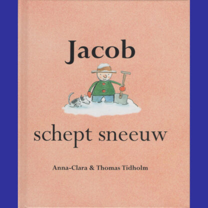 Jacob schept sneeuw
